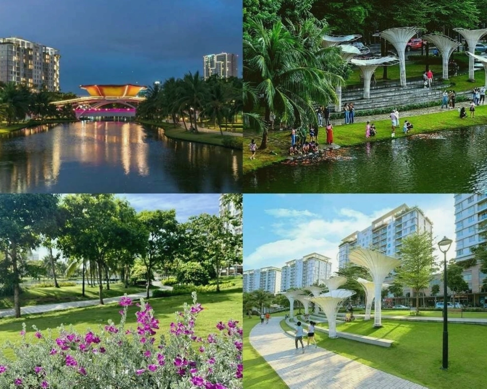 Diện mạo hiện đại và thoáng đãng của công viên Sài Gòn Sala