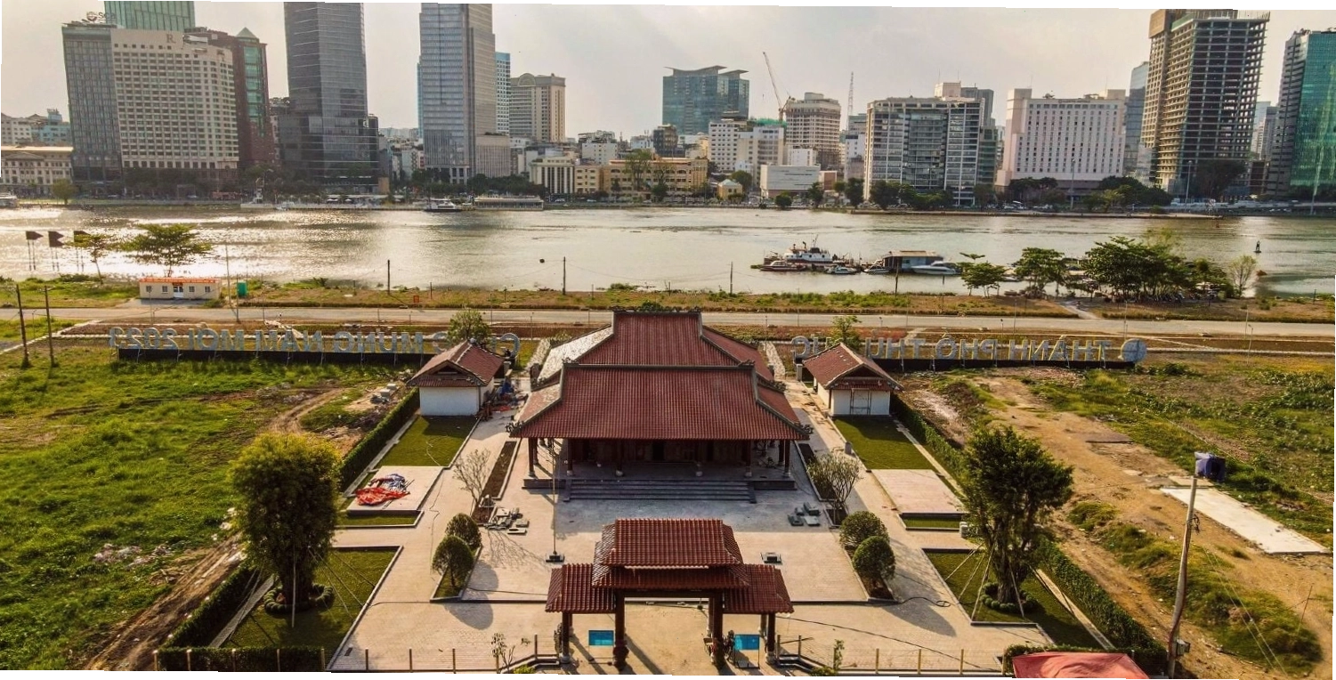 Đình thần An Khánh, một điểm tham quan gần công viên