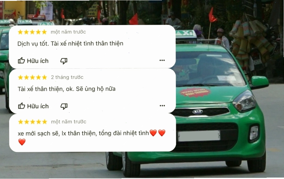Đội ngũ lái xe Mai Linh nhiệt tình