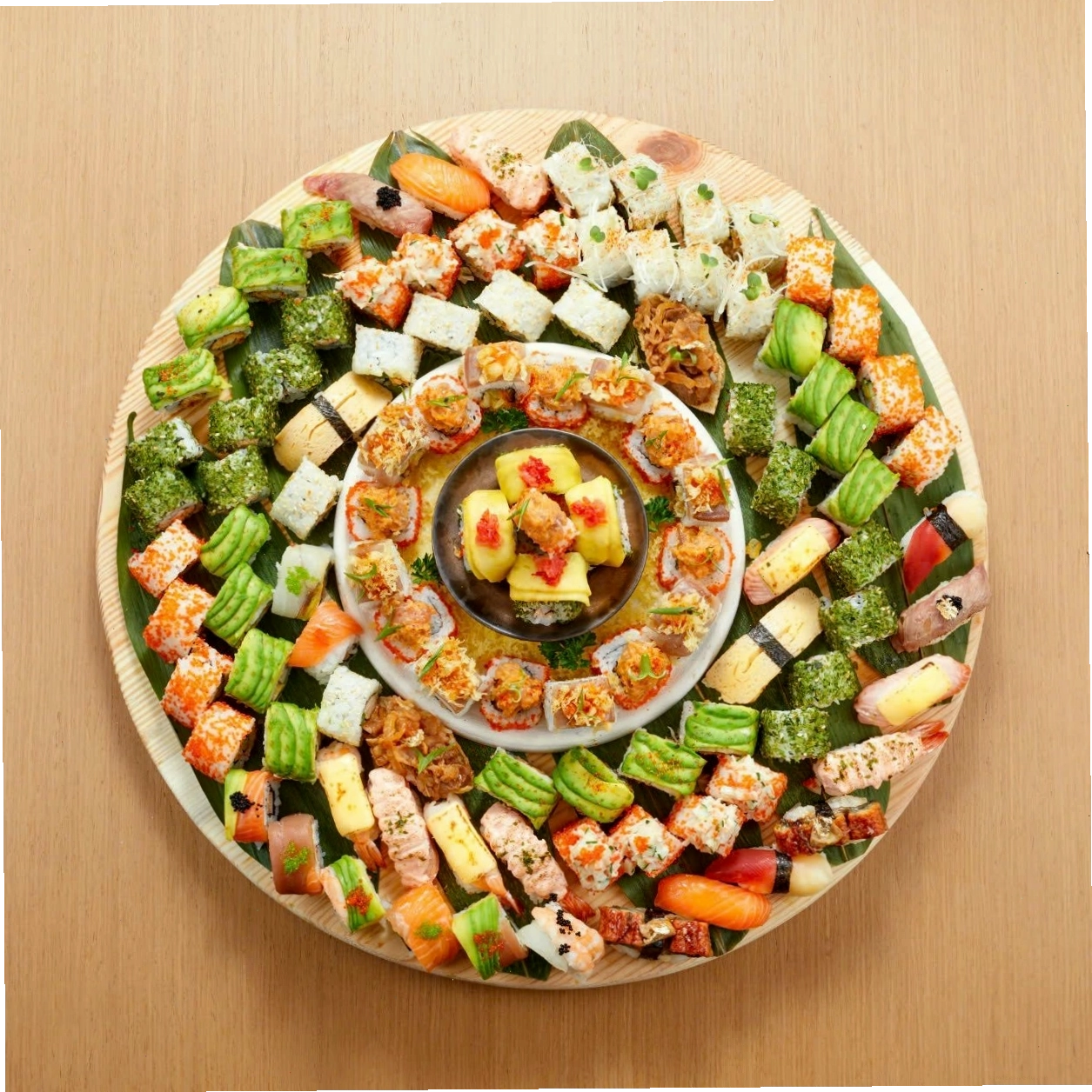 Đội ngũ nhân viên chuyên nghiệp tại Sushi Tei