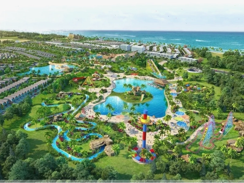 Du khách tận hưởng các trò chơi tại Tropicana Park