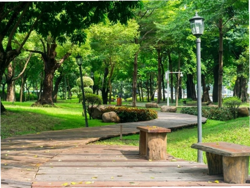 Du khách thích thú với các trò chơi cảm giác mạnh tại công viên