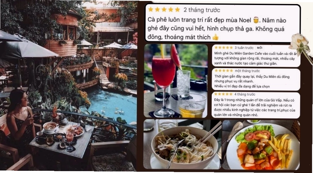 Du Miên nhận được những phản hồi tích cực về không gian, đồ uống và dịch vụ