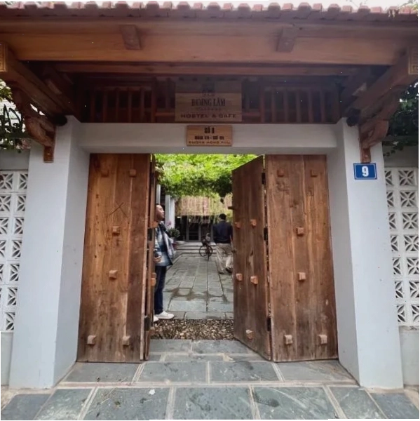 Đường lâm village homestay với không gian xanh mát