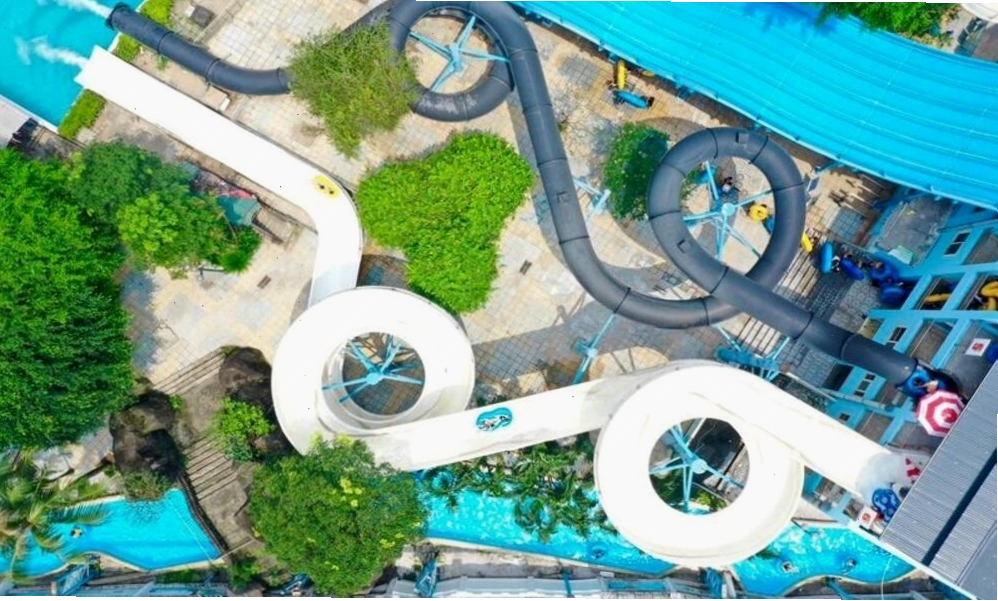 Đường trượt cao tốc đầy phấn khích