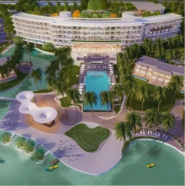 Emerald Ho Tram Resort với không gian xanh mướt