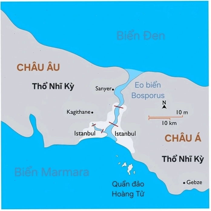 Eo biển Bosphorus - Cửa ngõ chiến lược của Thổ Nhĩ Kỳ