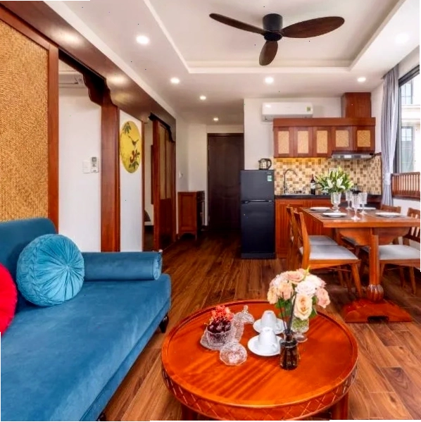 Evelyn Indochine Chic in Central Hanoi với không gian sang trọng