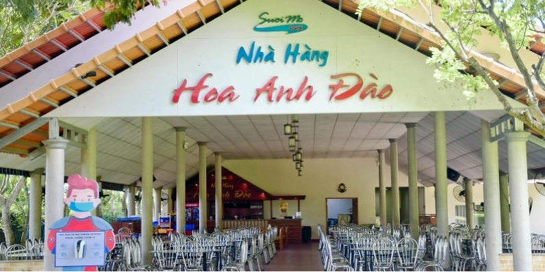 Gia đình vui chơi tại Suối Mơ