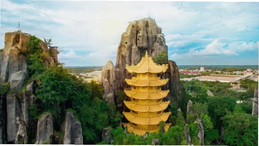 Gia đình vui vẻ tại Công viên Nước Đại Nam