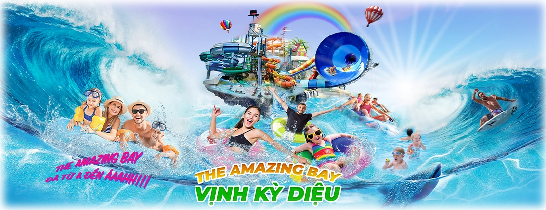 Giá vé Công viên Nước Amazing Bay 2026: Cẩm nang toàn diện