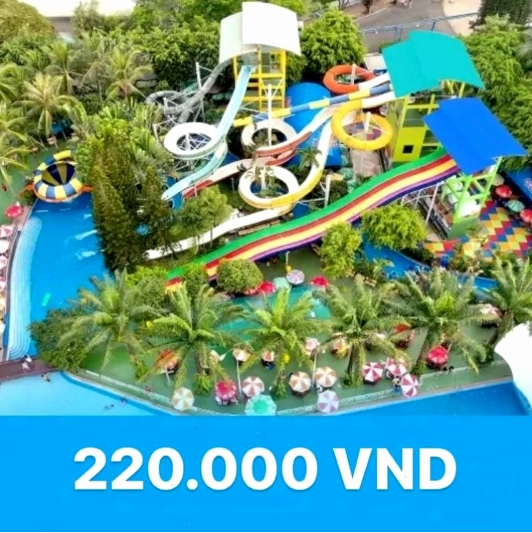 Giá vé Công viên Nước Đầm Sen cho người cao trên 1m4