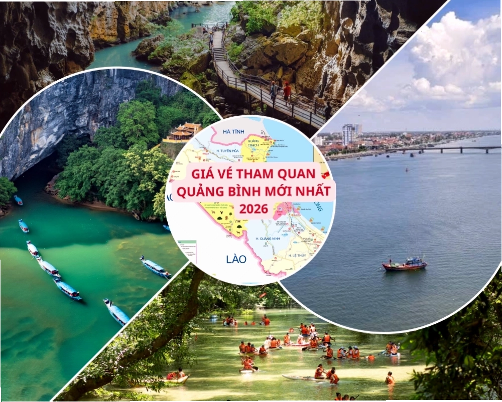 Giá vé tham quan Quảng Bình 2026