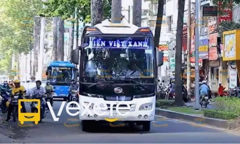 Giao diện đặt vé xe trên MoMo