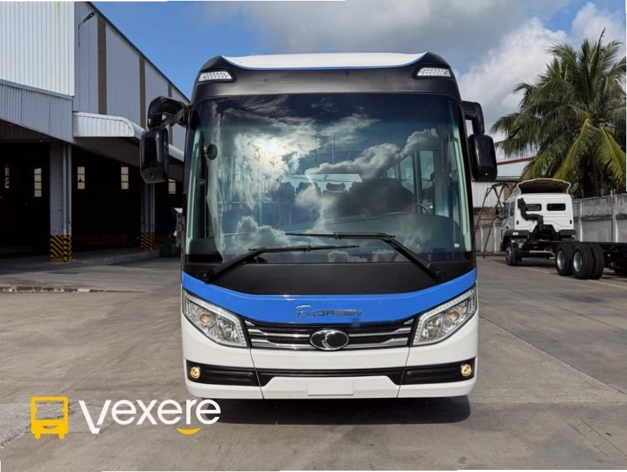 Giao diện đặt vé xe trên Vexere.com