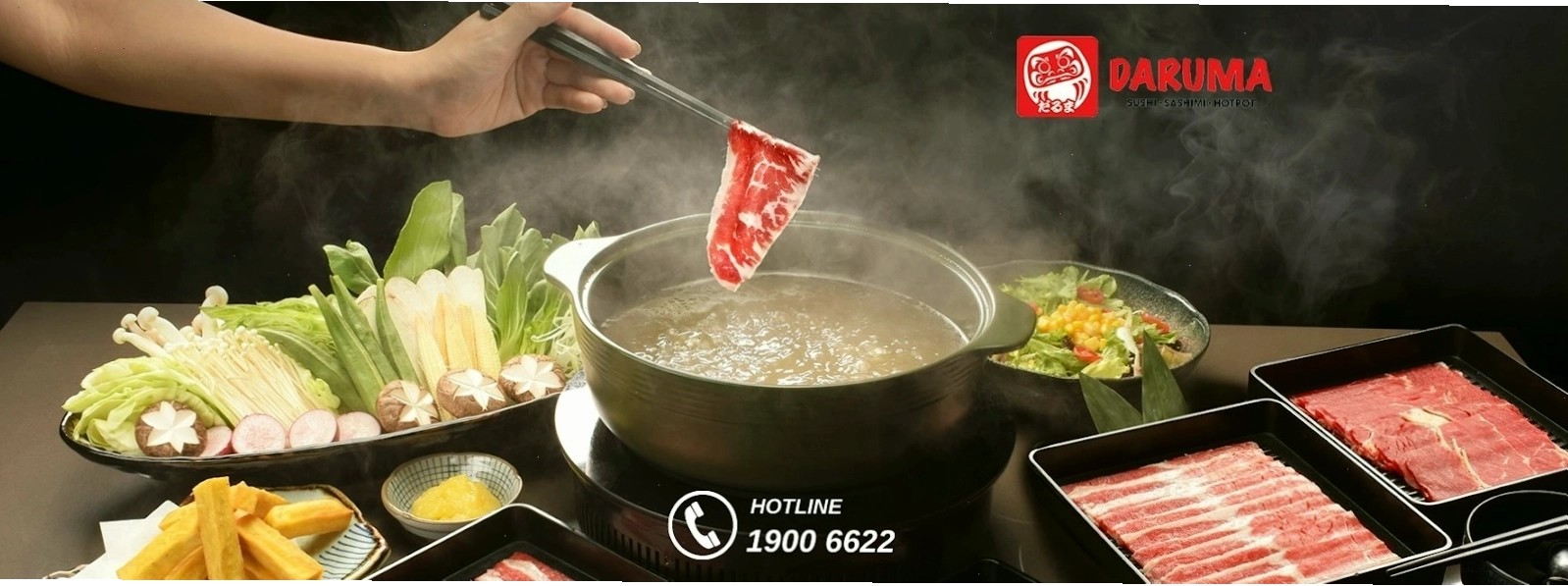 Giới thiệu không gian nhà hàng Daruma sang trọng và ấm cúng