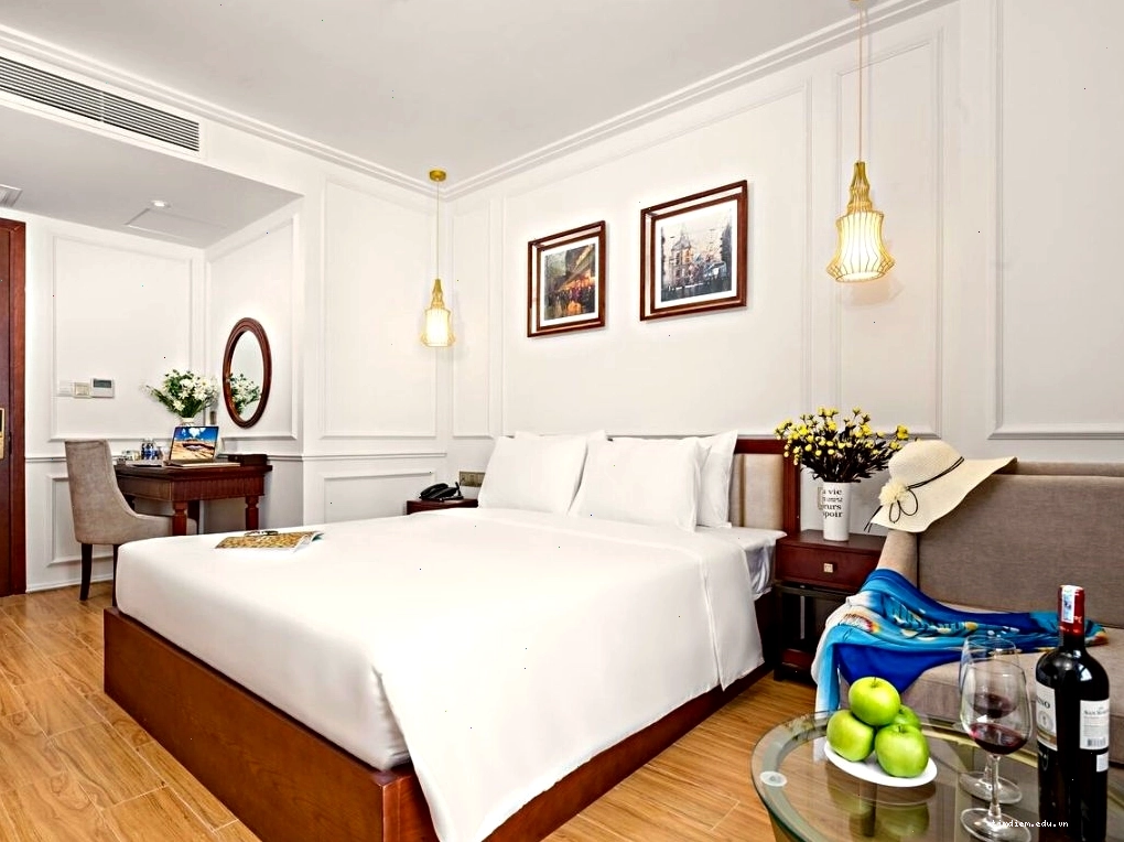 Giường ngủ tại Menora Grand Đà Nẵng