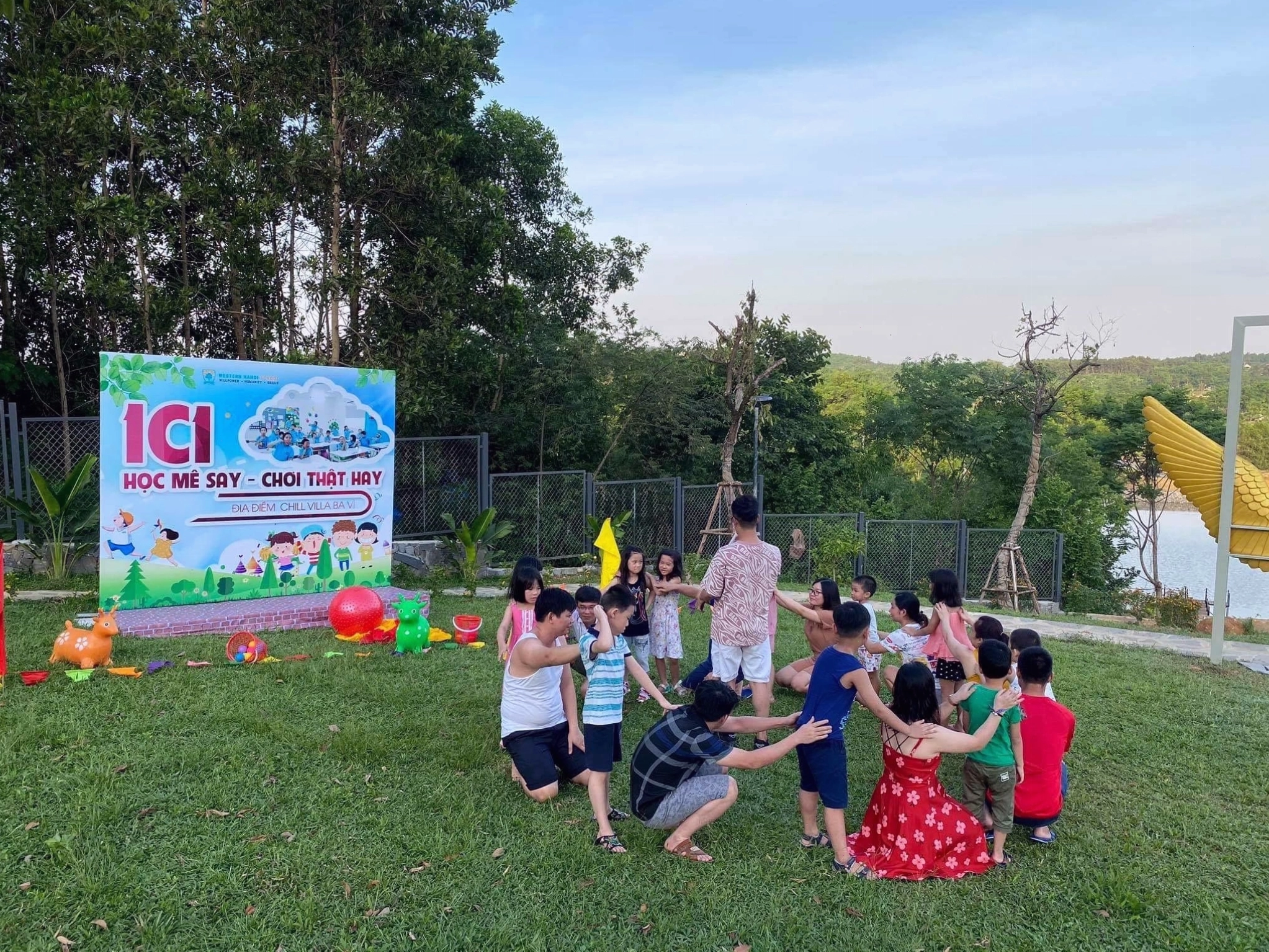 Góc check in độc đáo tại Chill Villa Ba Vì