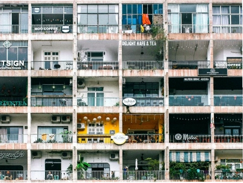 Góc máy lạnh ấm cúng tại Nhà Chung Cafe