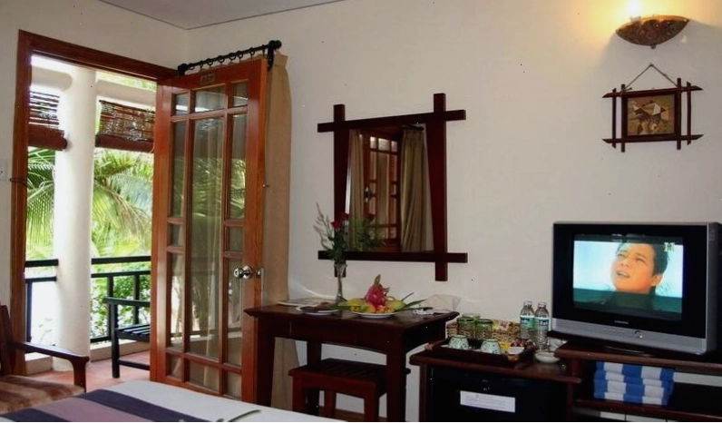 Góc nhìn từ ban công resort ra biển
