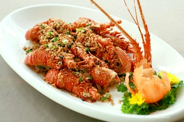 Góc nhìn từ trên cao xuống không gian Nhà Hàng Bê Vàng