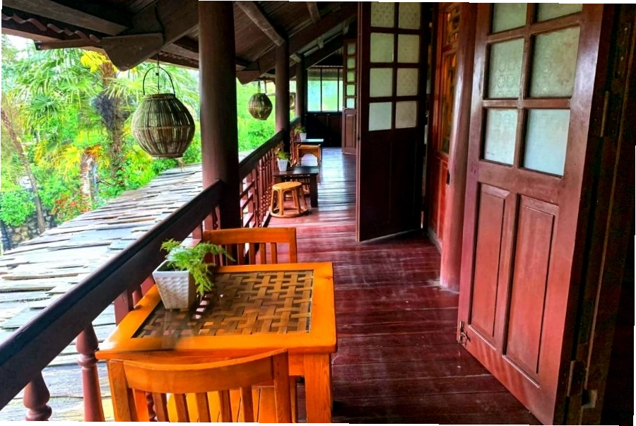 Góc nhìn xanh mát tại Green House Homestay