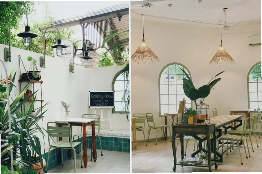 Góc nhỏ xinh xắn tại Coming Home Coffee & Tea Quận 8