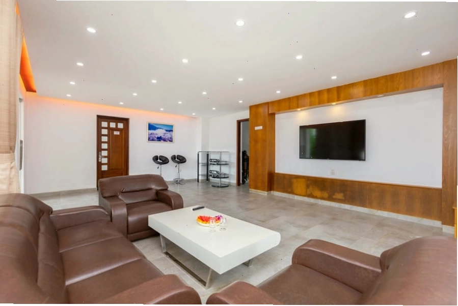 Góc thư giãn tại hồ bơi Villa P39 Vũng Tàu