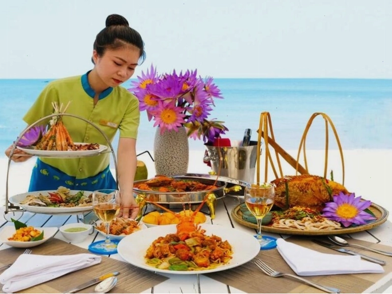 Góc thư giãn tại Sun Spa Resort