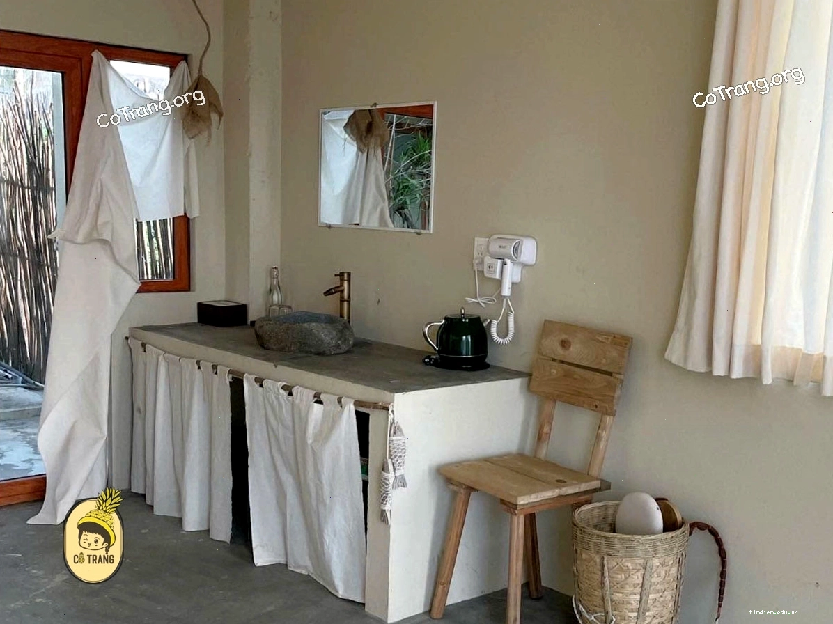 Góc thư giãn yên tĩnh tại Rì Rào Homestay