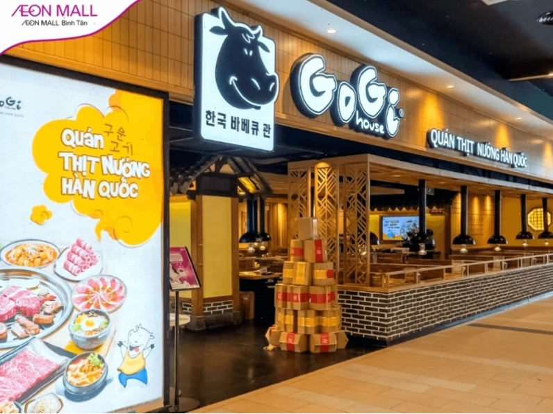 GoGi House - Không gian nướng Hàn Quốc tại AEON MALL Bình Tân
