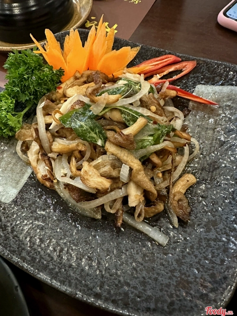 Gỏi nấm bào ngư - món khai vị thanh mát