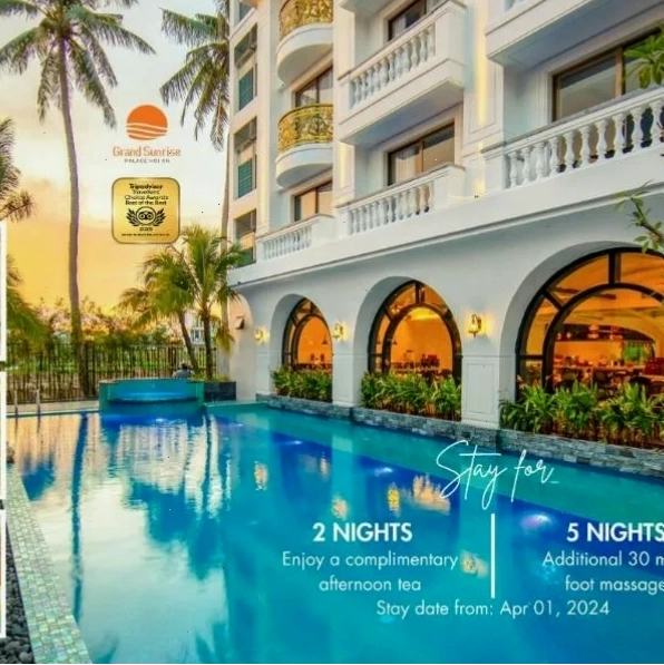 Grand Sunrise Palace Hoi An - A Luxury Indochine Hotel & Spa