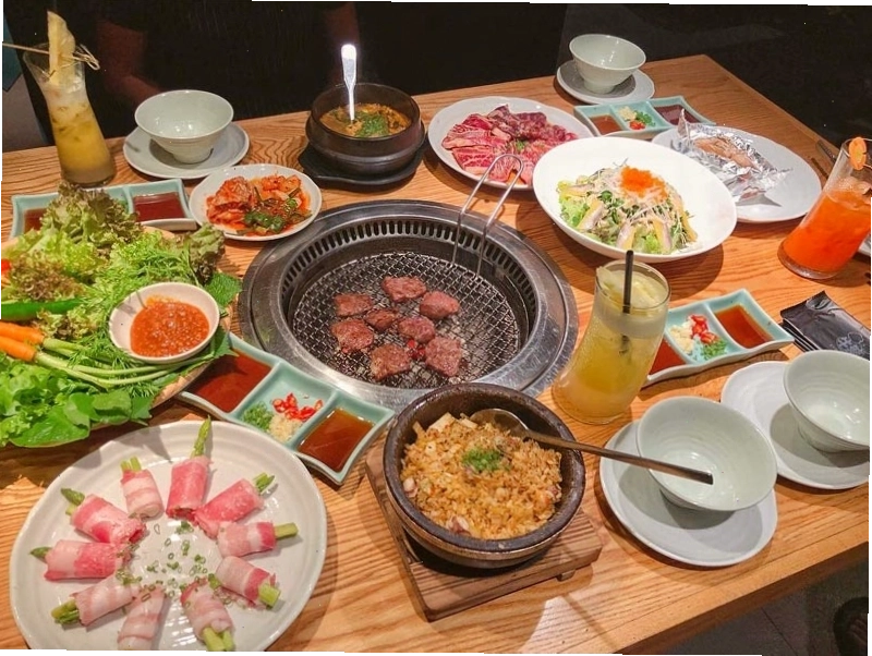 Gyu Shige chuyên các món nướng BBQ