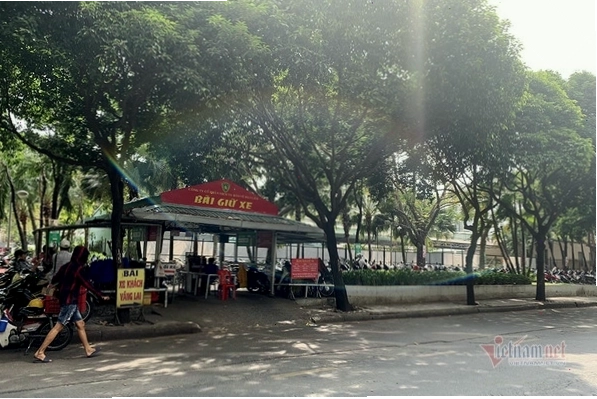 Hai bãi giữ xe tồn tại trong thời gian chờ cải tạo tại Công viên 23/9