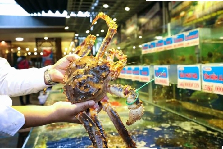 Hải sản sốt Cajun hấp dẫn tại Nhà hàng Hải Châu