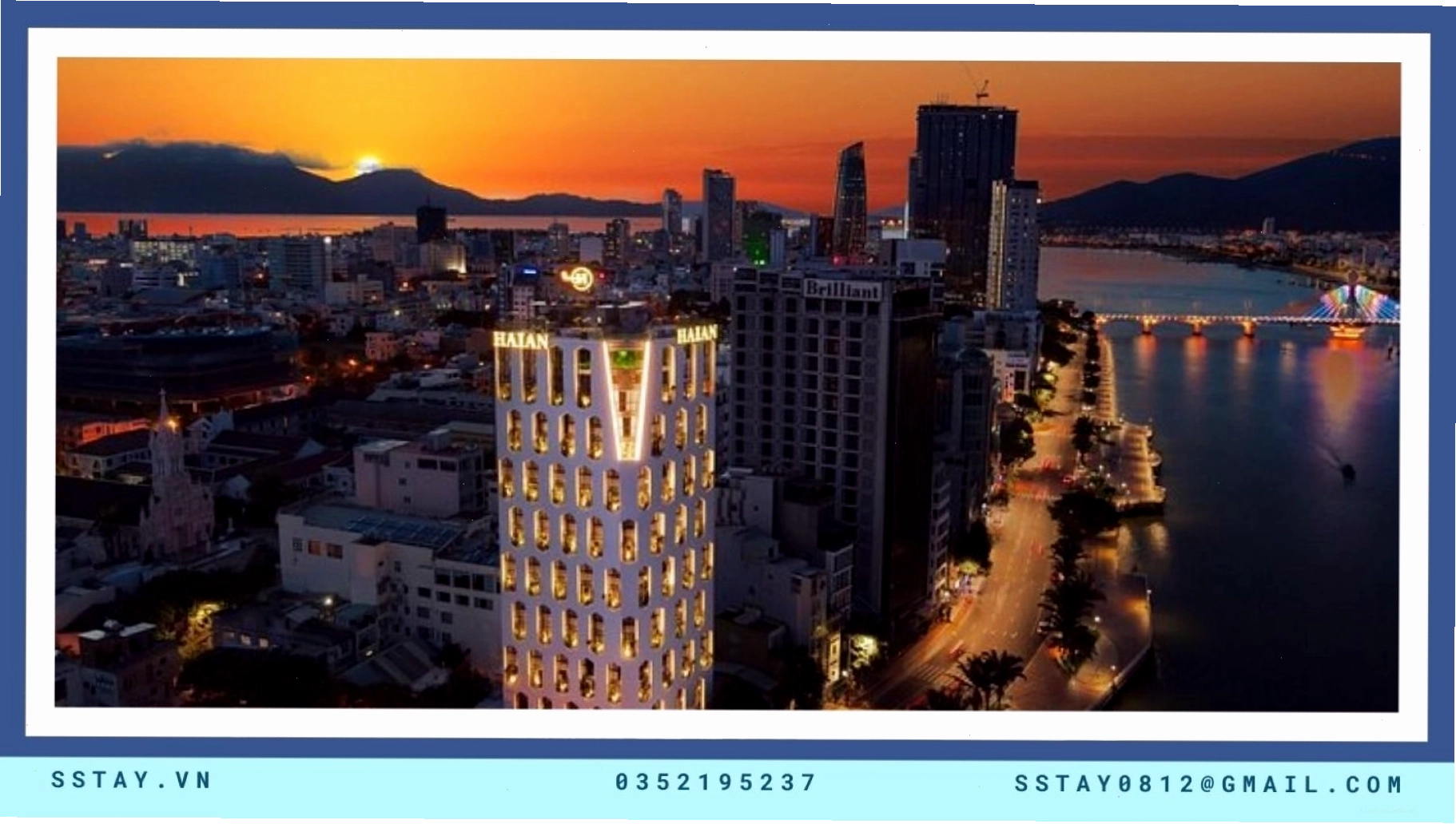 Haian Riverfront Hotel Đà Nẵng với thiết kế hiện đại