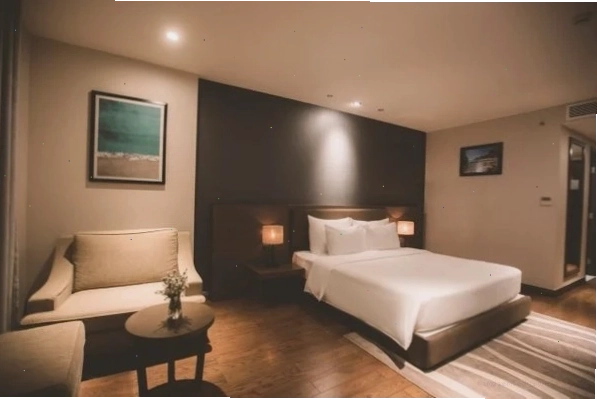 Hạng phòng Deluxe 1 giường đôi tại Khách sạn Malibu Vũng Tàu