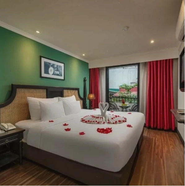 Hanoi Ancient Paradise Hotel với kiến trúc cổ điển độc đáo