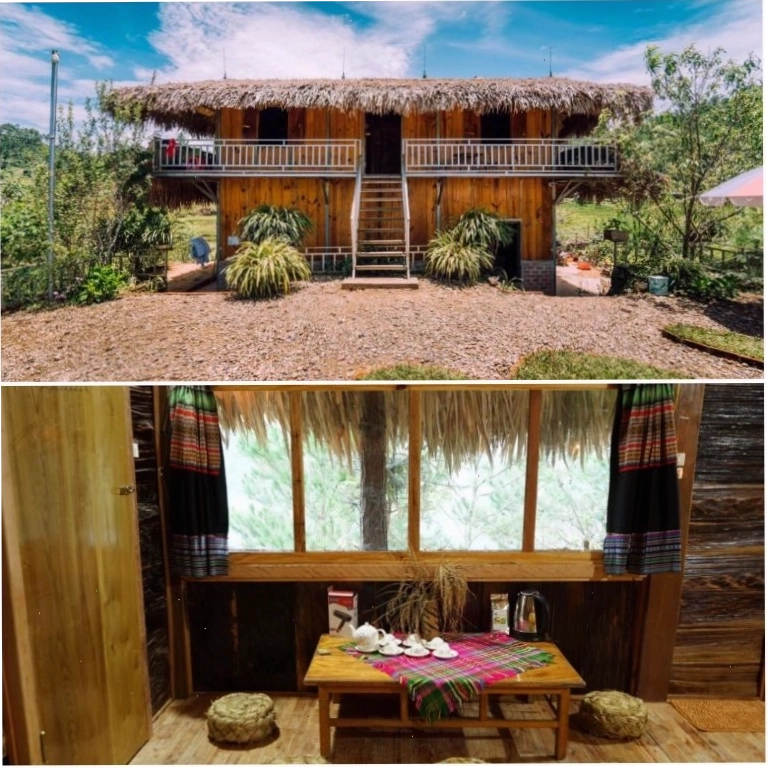 Hello Mu Cang Chai Homestay Yên Bái có vị trí độc đáo khi nằm trên đồi núi, vô cùng nổi bật