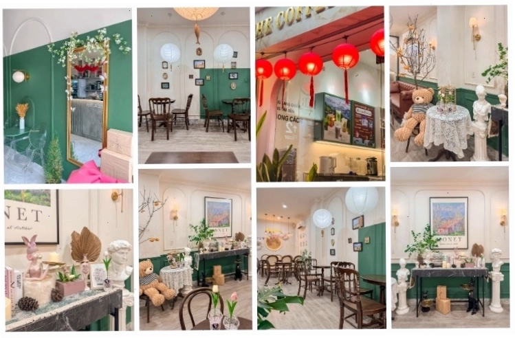 HERA Coffee & Tea với thiết kế sang trọng