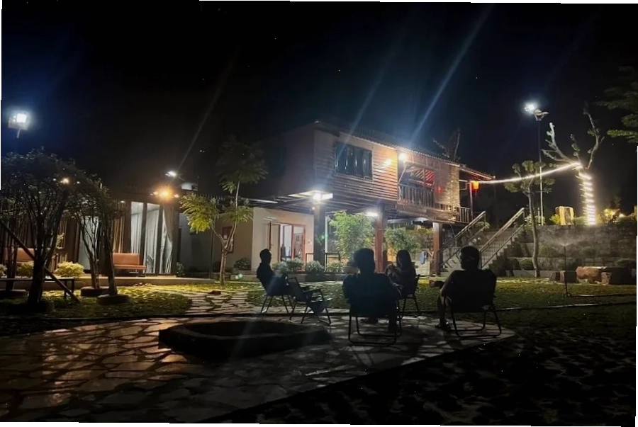 Highland Garden Homestay với khu vườn rộng và không gian ấm cúng
