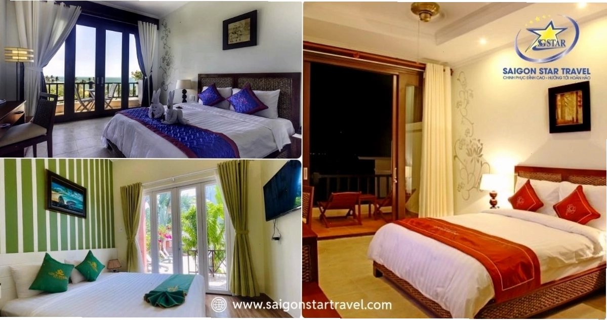 Hình ảnh các hạng phòng tại Lotus Village Resort Mũi Né