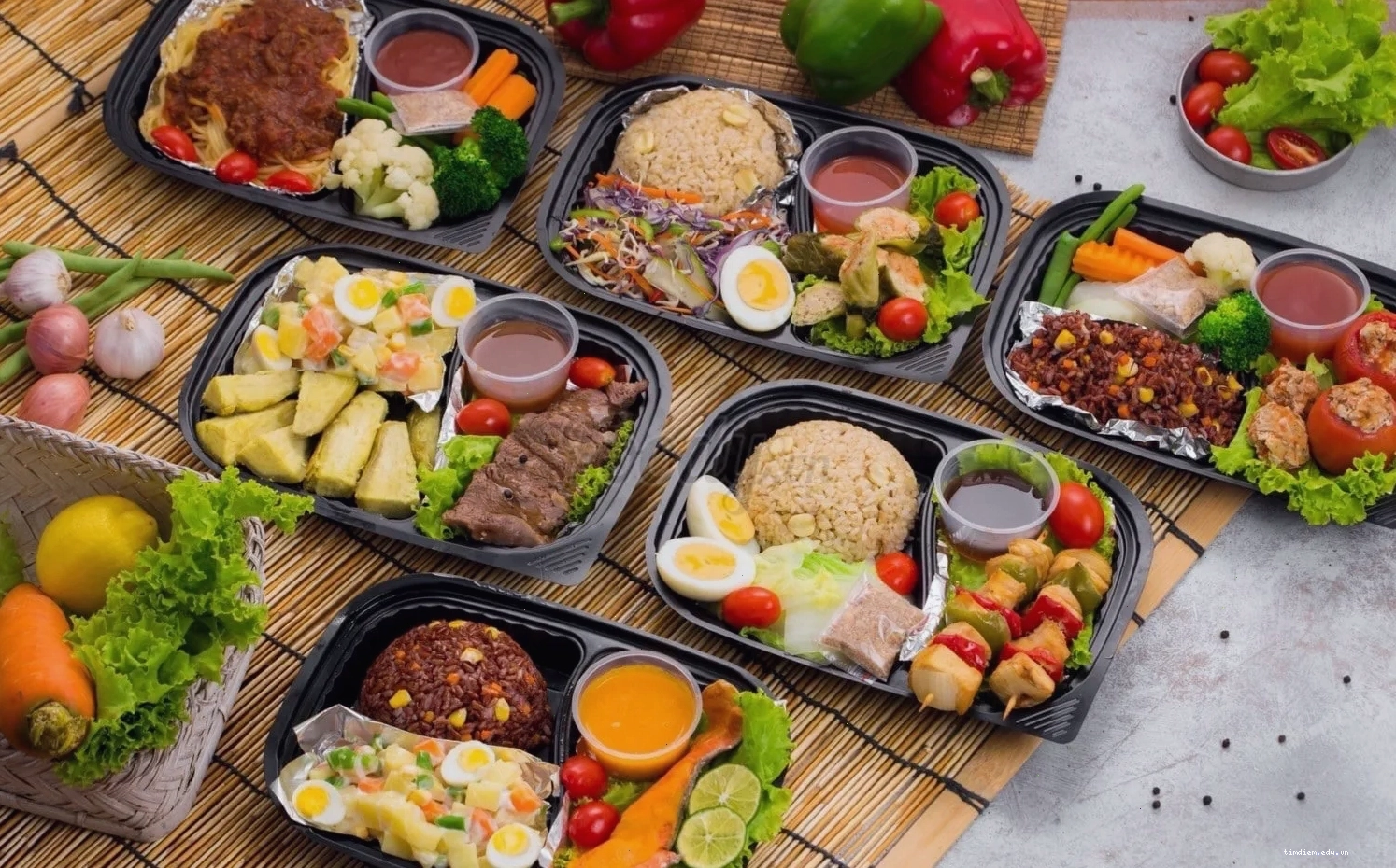 Hình ảnh minh họa về xu hướng ăn uống healthy