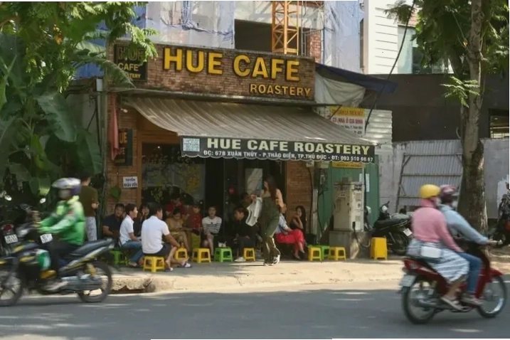 Hình ảnh tổng quan về Hue Cafe Roastery