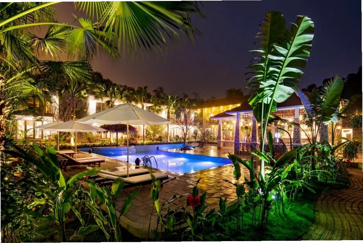 Hồ bơi ngoài trời tại Bái Đính Garden Resort & Spa