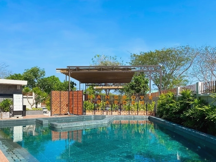 Hồ bơi nước mặn độc đáo tại Mangrove Garden