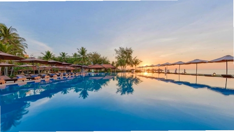 Hồ bơi tại một resort tương tự ở Phan Thiết