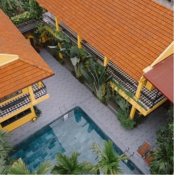 Hồ bơi tại Tam Coc Mango Homestay - Free Swimming Pool