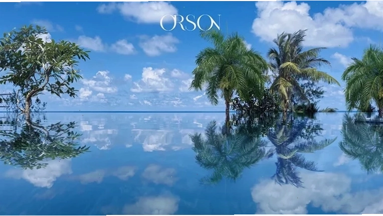 Hồ bơi vô cực tại Orson Hotel & Resort Côn Đảo với tầm nhìn hướng biển